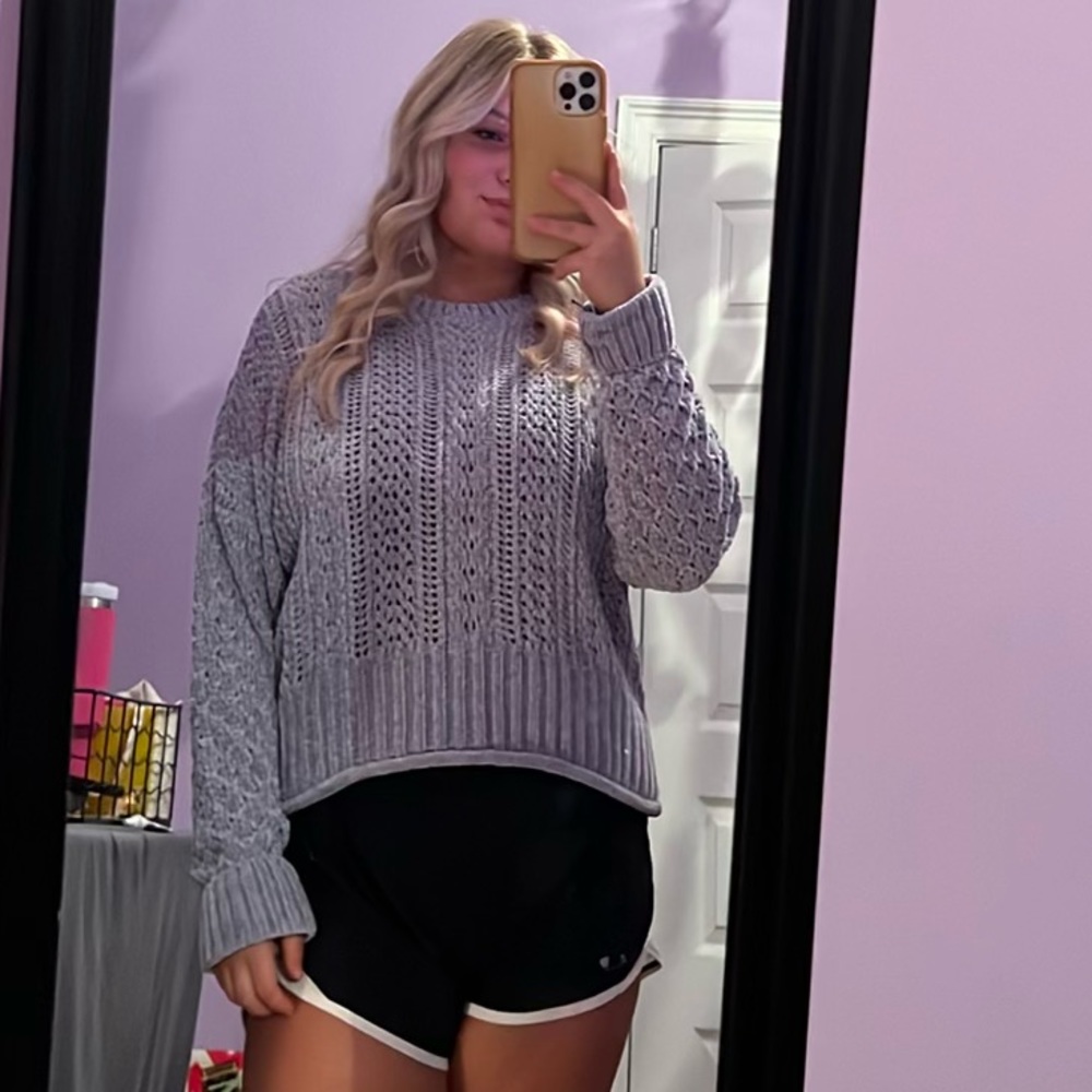 Purple sweater